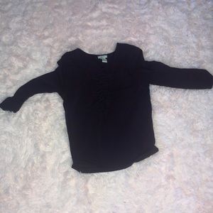 forever 21 purple crop top